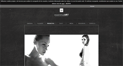 Desktop Screenshot of essenthialart.com